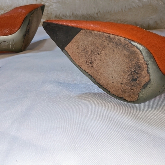 Dolce & Gabbana Vero Cuoio Pointed Toe High Heel Stilettos 39.5 - Picture 10 of 14